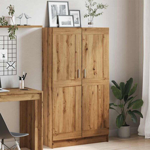 Knihovna dub artisan 82,5 x 30,5 x 150 cm kompozitní dřevo 3345216