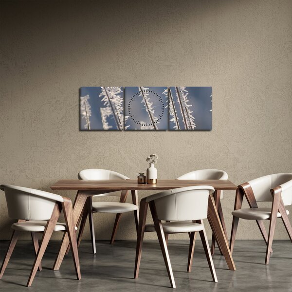 Obraz - Mrazík (s hodinami) (90x30 cm)