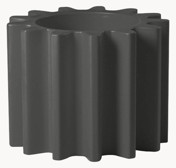 Kulatá stohovatelná zahradní stolička/květináč Gear Pot