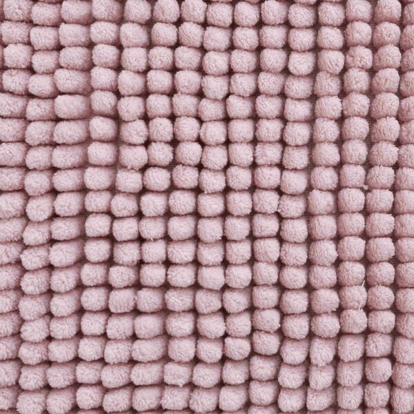 Růžová koupelnová předložka 50x80 cm Bobble – Catherine Lansfield