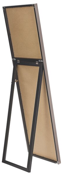 Stojací zrcadlo TORCY 140 cm Stříbrná