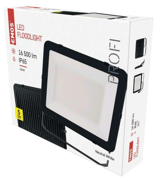 EMOS LED reflektor INOVO 150 W, šedý, neutrální bílá ZS2662