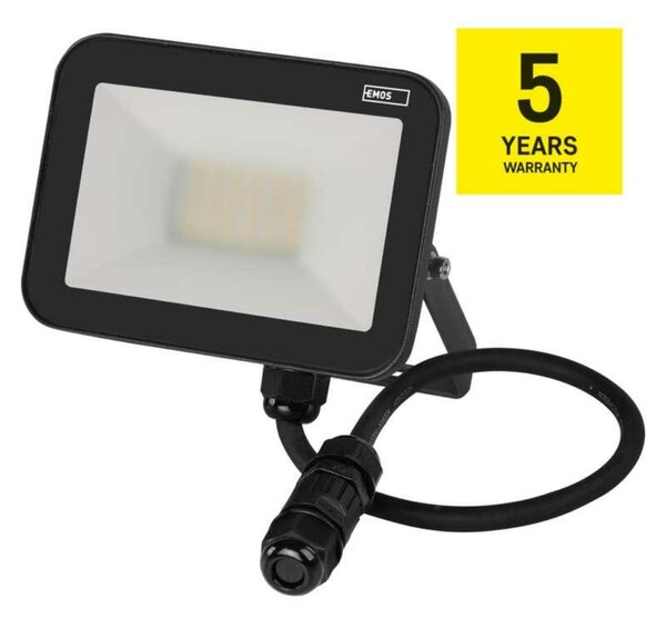 EMOS LED reflektor INOVO 20 W, šedý, neutrální bílá ZS2622