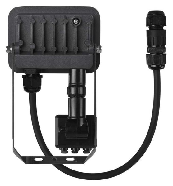 EMOS LED reflektor INOVO s pohybovým čidlem, 10 W, šedý, neutrální bílá ZS2712