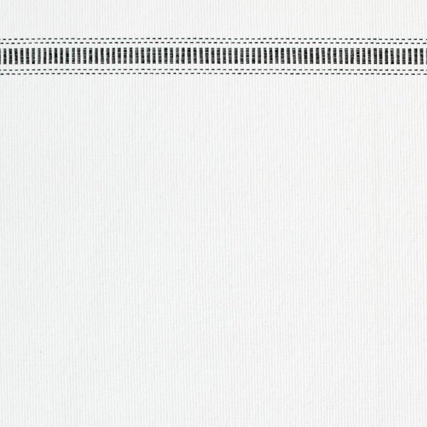 Prostírání RIB uni-pruh bílá běhoun delší strana 100-170 cm