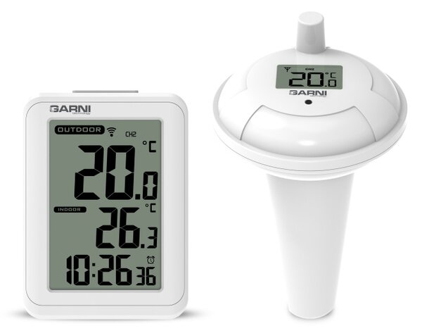 GARNI technology Digitální teploměr s bazénovým čidlem GARNI 245P