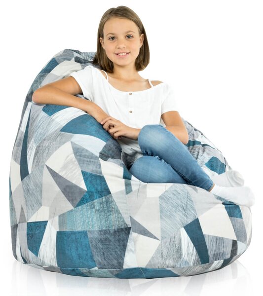 Sedací vak Primabag Mega Sako Design abstract