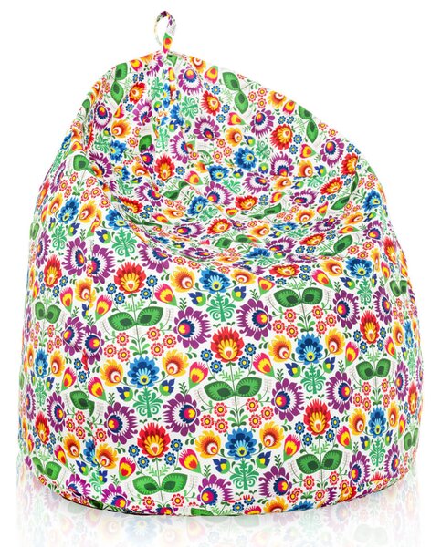 Sedací vak Primabag Mega Sako Design folk