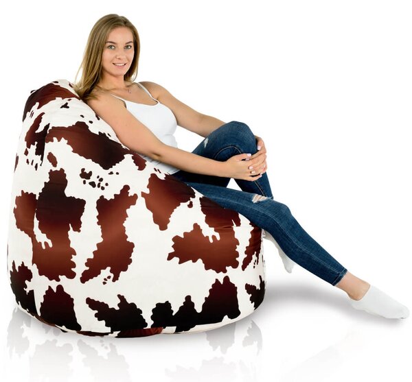 Sedací vak Primabag Mega Sako Design strakatá