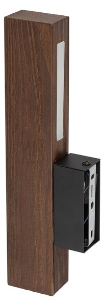 Nástěnné LED svítidlo TK TEO 6613 tmavé dřevo