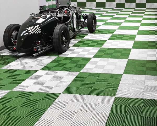 Dlažba Performance Floor Race, bílá
