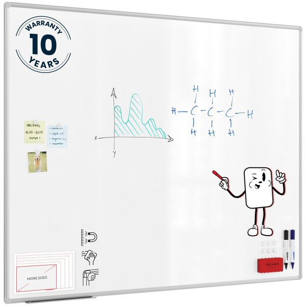ALLboards PREMIUM EX1512 magnetická tabule 150 x 120 cm
