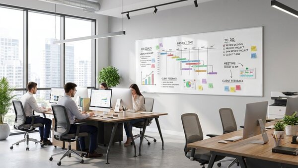 ALLboards PREMIUM EX3012 magnetická tabule 300 x 120 cm