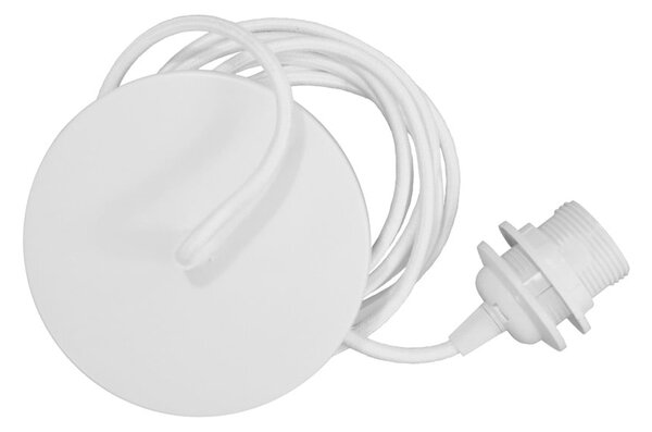 Bílý závěsný kabel ke svítidlům UMAGE Rosette, délka 210 cm