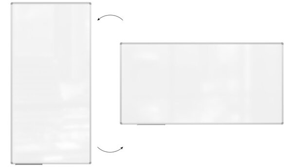 ALLboards PREMIUM EX1810 magnetická tabule 180 x 100 cm