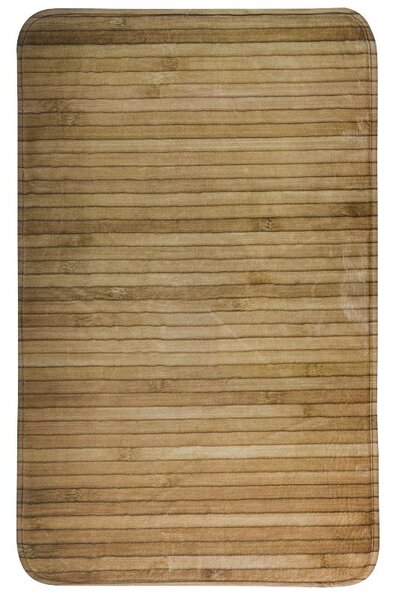 Předložka WOOD bambus hnědá 50 x 80 cm