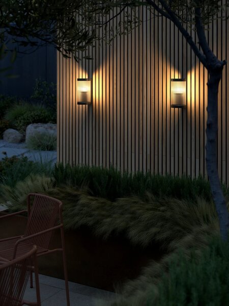 Nordlux Coupar venkovní nástěnné svítidlo 1x25 W černá 2218061003