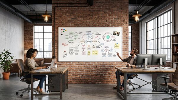 ALLboards PREMIUM EX1810 magnetická tabule 180 x 100 cm