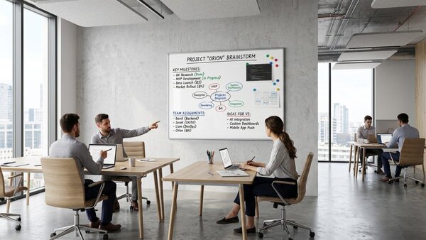 ALLboards PREMIUM EX1612 magnetická tabule 160x120 cm