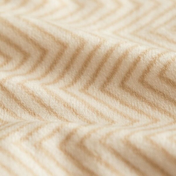 Povlečení VELUR tweed smetanová 140 x 200/70 x 90 cm