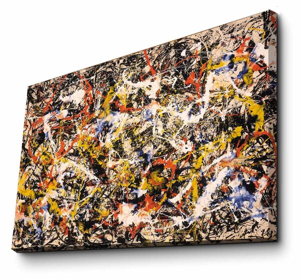 ASIR Obraz na plátně Jackson Pollock – Convergence 1952