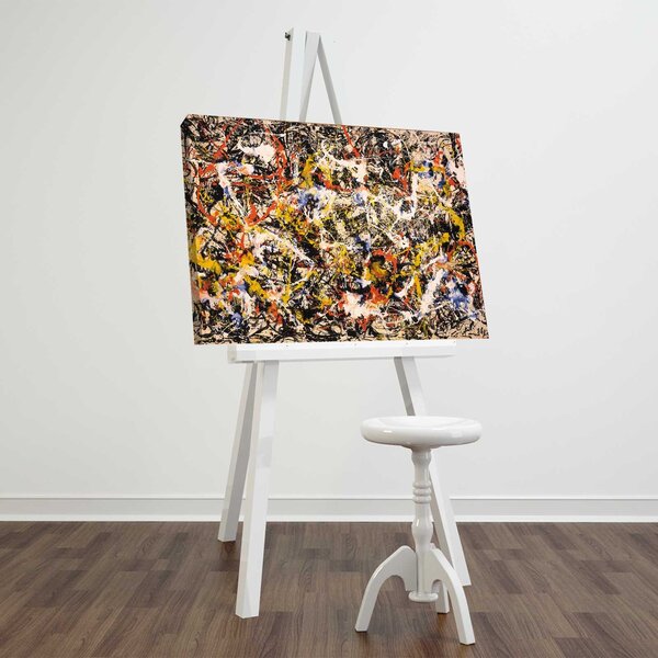 ASIR Obraz na plátně Jackson Pollock – Convergence 1952