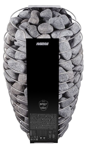 Harvia saunová kamna elektrická Spirit SP90E 9,0 kW černá saunová kamna, black