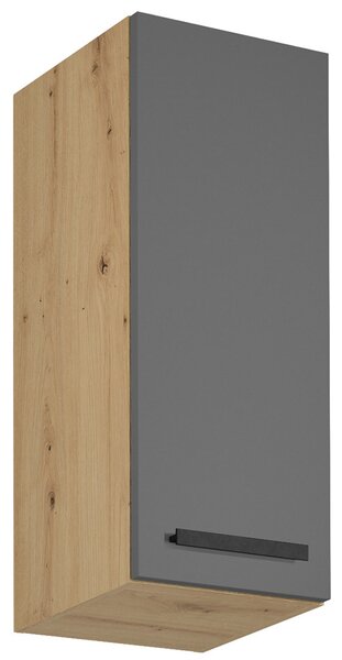 LANGEN šp | horní skříňka G30G s policí | 30 cm | UNI provedení | HLUBOKÁ | artisan/šedá
