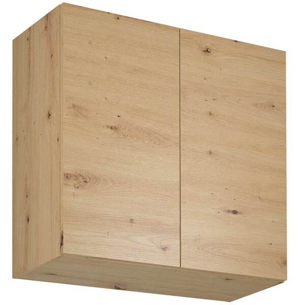 Kuchyně LANGEN šp | sestava D push open | 180 + 200 cm | SOKL v CENĚ | artisan/šedá