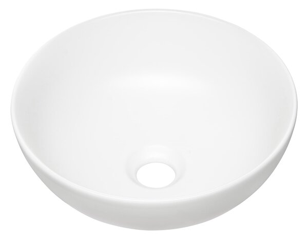 Comad Domi umyvadlo 32x32 cm kulatý na pult bílá matný UN-DOMI-MW 78249MW