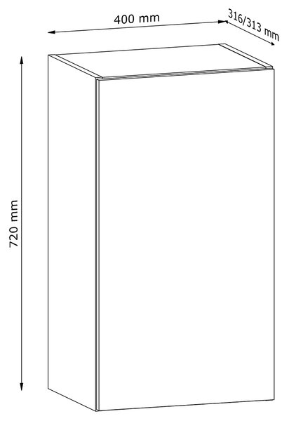 Kuchyňská linka LANGEN au | 160 cm | S ÚCHYTY | artisan