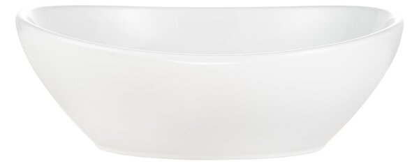 Comad Lola umyvadlo 40.5x33 cm oválné na pult bílá lesk UN-LOLA-GW