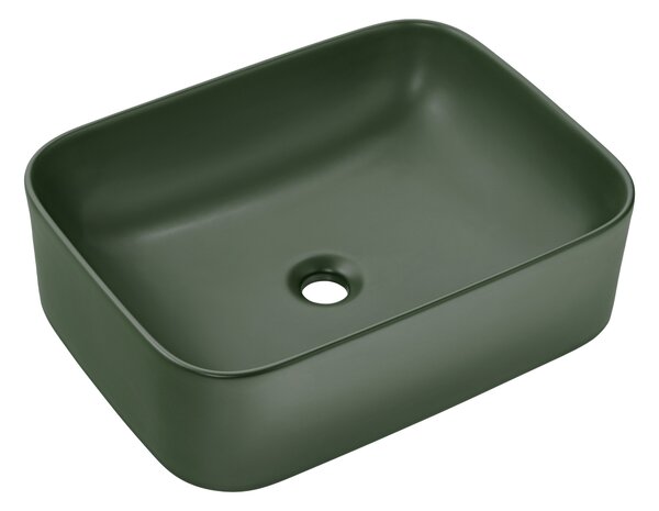 Comad Keramické umyvadlo na desku UN-KAMA-MFG-50, zelená