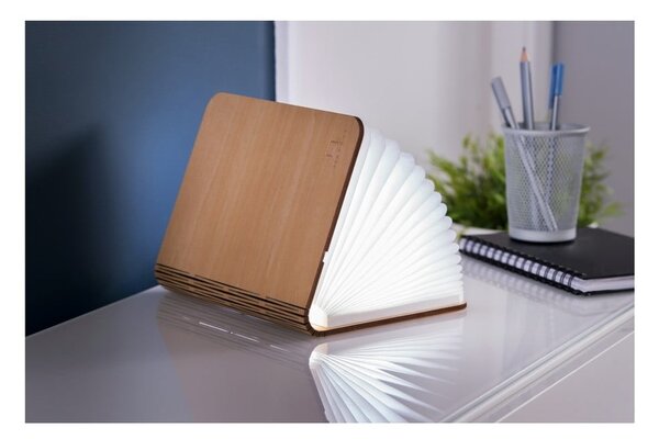 Světelná dekorace na USB v přírodní barvě Booklight – Gingko