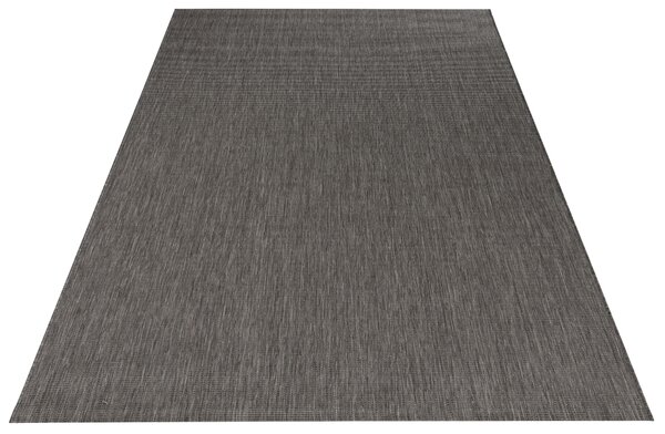 Hanse Home, Kusový koberec Meadow 102729 Anthracite – na ven i na doma, 200x290, šedá, chodba / předsíň