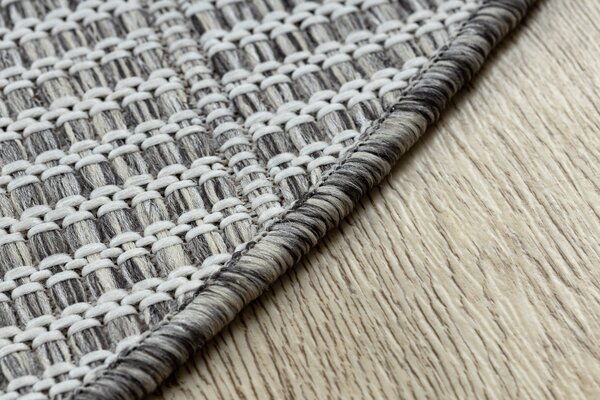 Balta Kulatý koberec SISAL LOFT 21198 slonová kost stříbrný béžový Rozměr: průměr 120 cm