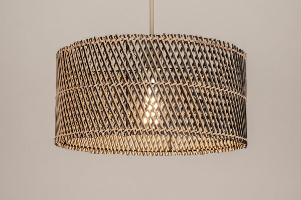Závěsné svítidlo Banurai Taupe and Dark Taupe 40 (LMD)