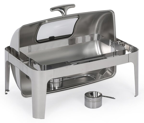 Chafing s víkem roll-top s okénkem, 635 x 425 x 440 mm, 9 l