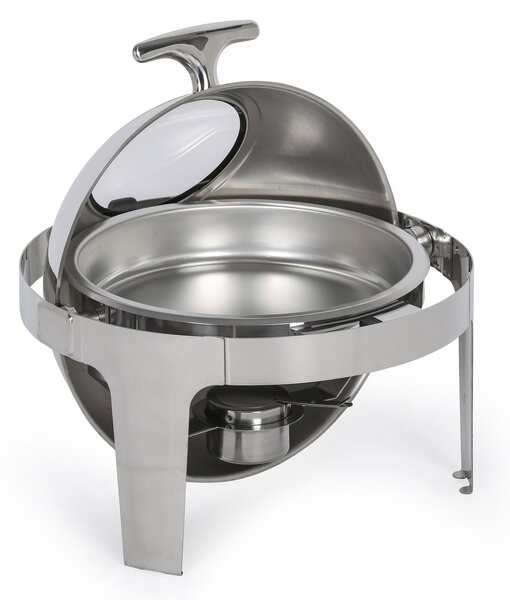 Chafing kulatý s okénkem, 477 x 468 x 448 mm, 6 l