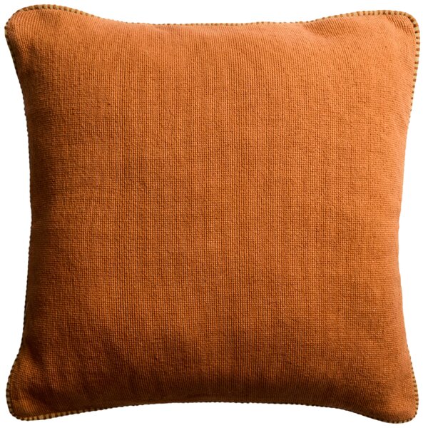 Kave Home Oranžový bavlněný povlak na polštář Lunor 45 x 45 cm