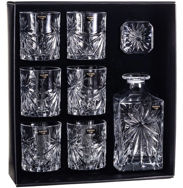 BOHEMIA PRESTIGE FIORE WHISKY SADA 1+6 KS