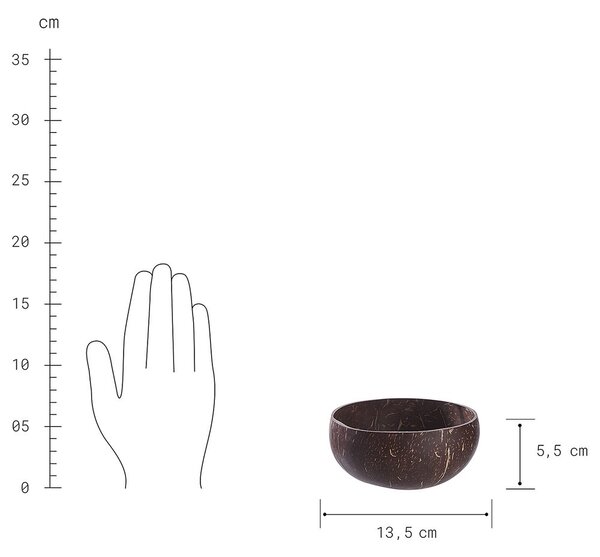 COCONUT Kokosová miska 430 ml