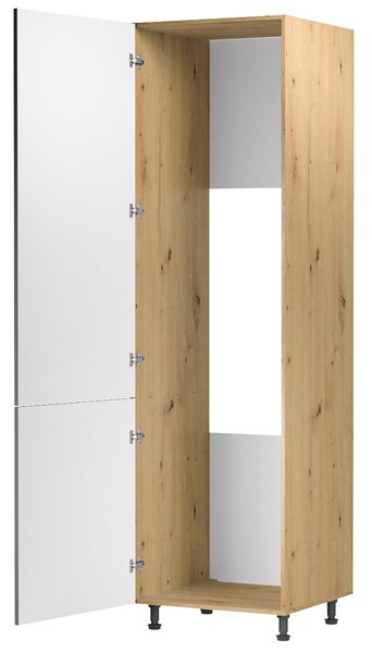 LANGEN šp | vysoká skříňka D60ZL na vestavnou lednici | 60 cm | UNI provedení | SOKL v CENĚ | artisan/šedá