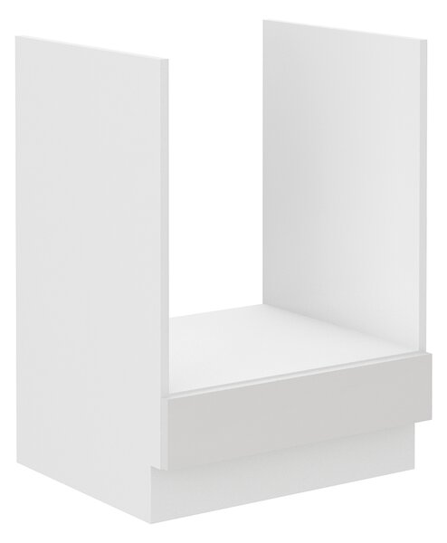 LARA wh | dolní skříňka 60D GAZ pro vestavnou troubu | 60 cm | bílá lesk