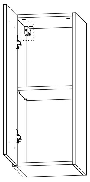 Kuchyňská linka LANGEN ap | 330x210 cm | PUSH OPEN | artisan