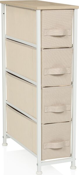 Hjh LIVING Komoda se 4 zásuvkami FOLDRESS S Příborník 76,0 x 20,0 x 48,0 cm