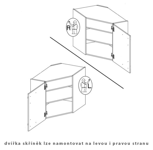 Kuchyňská linka STILO ab | ve tvaru L | 260x320 cm | zásuvky PREMIUM BOX | artisan/bílá
