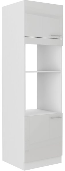 Kuchyňská linka LARA wh | ve tvaru L | 220x370 | UNI provedení | VÝBĚR TYPU ZÁSUVEK | bílá lesk