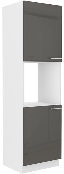 Kuchyňská linka LARA gr | 310 cm | UNI provedení | VÝBĚR TYPU ZÁSUVEK | šedá lesk