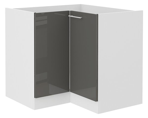 Kuchyňská linka LARA gr | 220x370 cm | UNI provedení | VÝBĚR TYPU ZÁSUVEK | šedá lesk